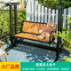 莫 家（MO JIA）莫家戶外秋千庭院花園別墅室外露天休閑椅室外防水防曬秋千 簡易雙人秋千