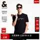 杰克·瓊斯（JACK&JONES）安心品質(zhì)25年男裝短袖t恤男士夏柔軟垂感絲滑莫代爾圓領(lǐng)高端半袖 E40黑色 常規(guī) XL