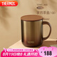 膳魔師（THERMOS）保溫杯400ml帶茶濾男女泡茶咖啡水杯七夕教師節(jié)禮物TEMC歲月茶金