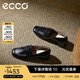 愛步（ECCO）單鞋女 時(shí)尚潮流百搭職場通勤粗跟方頭皮鞋 型塑290943 黑色29094301001 38