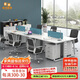 圣瑪世家辦公桌椅組合屏風(fēng)工位職員桌辦公室員工桌簡(jiǎn)約辦公家具卡座辦公桌