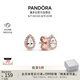 潘多拉（PANDORA）閃亮淚滴耳釘水滴型獨(dú)特小眾精致七夕情人節(jié)禮物送女友