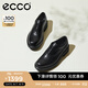 愛步（ECCO）牛津鞋男鞋 男士皮鞋牛皮休閑皮鞋 都市奧斯陸550284 黑色55028401001 41