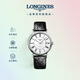 浪琴（LONGINES）瑞士手表 時尚系列 機械皮帶男表L49214112