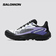 薩洛蒙（Salomon）女款 戶外運(yùn)動舒適透氣穩(wěn)定支撐輕量包裹長距離越野跑鞋 GENESIS 靚紫 477673 38 (UK 5丨 38)