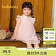 巴拉巴拉童裝女童連衣裙寶寶夏裝2024兒童裙子網(wǎng)紗國風(fēng)旗袍裙208224111021