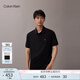 Calvin KleinJeans25早秋新款男純棉珠地網(wǎng)眼ck商務(wù)純色短袖T恤POLO衫4RB012G