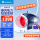 Hon&Guan 鴻冠靜音管道風機6寸新風變頻換氣扇排氣扇廚房衛(wèi)生間油煙抽風機  8寸HDD-200PE(變頻液晶-9檔）
