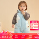 巴拉巴拉童裝嬰兒連體羽絨服連體衣寶寶衣服2025冬裝哈衣爬服萌趣男童女童 白色小熊-白鴨絨 100 cm-充絨量107g