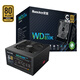 航嘉（Huntkey）WD850K全模組 金牌850W電腦電源（80PLUS金牌/單路70.8A/原生PCIe5.1/全電壓/LLC+SR+DC-DC）