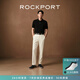 ROCKPORT品牌正品樂(lè )步男鞋 2025新款輕奢經(jīng)典復古板鞋 休閑鞋子男德訓鞋 黑色 偏小建議拍大一碼 44 【男女同款】