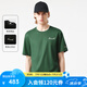 LACOSTE法國鱷魚男裝25春夏新款條紋飾邊圓領(lǐng)T恤|TH7024 132/鱷魚綠 L 5