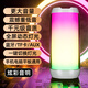 聽聲者柏林之聲無線藍(lán)牙音箱桌面臺式電腦戶外家用家庭游戲電競音響便攜式低音炮炫彩氛圍燈高音質(zhì)大音量 琉璃白聲動光舞 【柏林之聲DG】炫彩音響PULES4