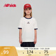 NEW BALANCE4-14歲男女兒童夏季款創(chuàng)意圓領(lǐng)短袖T恤
