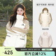 駱駝（CAMEL）[baby同款]風(fēng)暴戶外暴雨防水沖鋒衣女三合一工裝外套登山服   S