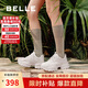 百麗小奶鯨老爹鞋2025新款商場厚底休閑運動鞋D2U1DAM5 米色 37