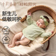十月結晶嬰兒衣服半背衣初生寶寶棉和尚服春秋新生A類(lèi)