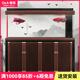 德克（D&A）龍魚(yú)專(zhuān)用缸客廳底濾生態(tài)魚(yú)缸一體缸自循環(huán)免換水辦公室智能水族箱 橡木紋（專(zhuān)業(yè)版） 153x68x165cm