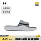 安德瑪（UNDERARMOUR）春夏Ignite Pro 8男子輕便運動休閑拖鞋6000337 泰坦灰024 42.5