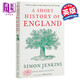 英格蘭簡(jiǎn)史 英文原版 A Short History of England 歐洲史