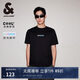 杰克·瓊斯（JACK&JONES） 涼感百搭上衣短袖羅紋圓領(lǐng)鐳射字母反光膠印T恤男裝225101123