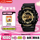 卡西歐（CASIO）手表男G-SHOCK經(jīng)典黑金運動(dòng)學(xué)生日韓表送男友七夕禮物GA-110GB-1A