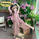 FIDQIOG品牌女童夏款多巴胺童裝洋氣新款夏季衣服 玫紅色 110 cm