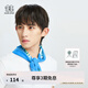 KOLON SPORT/可隆圍巾 男女通用戶外運動多場合搭配造型正方形SCARF LUMU4MT022-BU 藍色 XXX