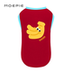 MOEPIE春夏季狗狗衣服小型犬泰迪比熊雪納瑞衣服寵物狗狗涼涼衣涼感背心 紅蕉色 2XL（推薦17-22斤）