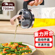 金熊 高硼硅油壺自動(dòng)開合玻璃油瓶廚房調(diào)料罐醬油醋瓶醋壺調(diào)料盒700ml