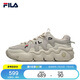 FILA 斐樂官方男子籃球鞋BARRICADE 2代 2025夏季復古低幫休閑鞋子