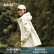 AIGLE艾高GORE-TEX防風(fēng)防雨透氣戶外休閑時(shí)尚女士夾克外套上衣 貂杏色 AF841 38