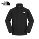 The North Face25秋冬新款北面軟殼衣男款戶(hù)外舒適防風(fēng)可做內膽軟殼外套8AUP JK3/8GK4/軟殼內膽/中厚 XL/180