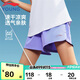 李寧（LI-NING）童裝兒童運(yùn)動(dòng)褲子女小大童速干反光logo訓(xùn)練無(wú)拘短褲150YKSV232-2