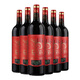 洛蘭頓 酒莊紅酒龍騰干紅葡萄酒法國原酒進(jìn)口 龍騰干紅750mL*6瓶