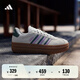 adidas「T頭鞋」VL COURT BOLD厚底增高板鞋德訓(xùn)鞋阿迪達(dá)斯輕運(yùn)動(dòng) 漢玉白/森林綠/祈福淡紫   37