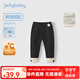 JELLYBABY女童加絨打底褲中小童冬款加厚褲子寶寶秋裝長(cháng)褲【2024秋冬新品】 黑色 120 CM