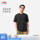 李寧短袖文化衫T恤男款2025春季新品時尚潮流舒適休閑運(yùn)動上衣AHSV145