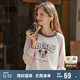森馬（Semir）迪士尼米奇家族合作系列長袖T恤女2025oversize春裝109125101012