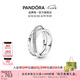 潘多拉（PANDORA）恒耀三生環(huán)戒指密鑲簡約優(yōu)雅七夕情人節(jié)禮物送女友 925銀 54mm—14號圈口