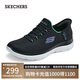 斯凱奇（Skechers）閃穿鞋女鞋夏季懶人一腳蹬健步鞋舒適軟底透氣運(yùn)動(dòng)跑步鞋150123