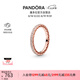 潘多拉（PANDORA）Pandora的心戒指玫瑰金色閃耀高級(jí)感個(gè)性七夕情人節(jié)禮物送女友