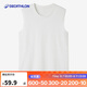迪卡儂（DECATHLON）背心健身打底汗衫無(wú)袖運(yùn)動(dòng)t恤寬松坎肩外穿短袖5223880
