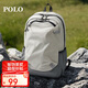 POLO雙肩包男士可折疊旅行背包男15英寸電腦包徒步運(yùn)動包戶外騎行書包