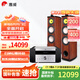 惠威（HiVi）Diva6.1 F 雙8英寸前置主音箱 發(fā)燒級(jí)HIFI家庭影院落地音箱 功放音響套裝 DIVA6.1F+ AD-99D