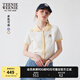 Teenie Weenie小熊女裝毛針織衫2025年夏季新款少女感甜美學(xué)院短袖 黃色 S
