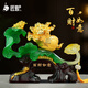 匠驢百財如意招財白菜擺件客廳玄關(guān)辦公室金蟾裝飾公司喬遷開業(yè)禮品 百財如意 長31寬16.5高24.5厘米