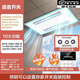 智能語音歐普廚房涼霸嵌入式照明二合一空調(diào)集成吊頂換氣冷霸風(fēng)扇冷風(fēng) 三核超長雙擺頁雙吹風(fēng)丨十大功 300*600mm