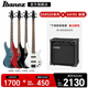 IBANEZ依班娜電貝斯GSR200/GSR320/280QA初學(xué)入門(mén)電貝司被動(dòng)四五弦bass GSR320+雅馬哈 GA15II音箱 備注