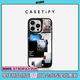 CASETIFY 更快樂的日子即將來臨 適用于iPhone 16/15 Plus/Pro/Max手機殼 鏡面黑框Magsafe iPhone 16 Pro Max